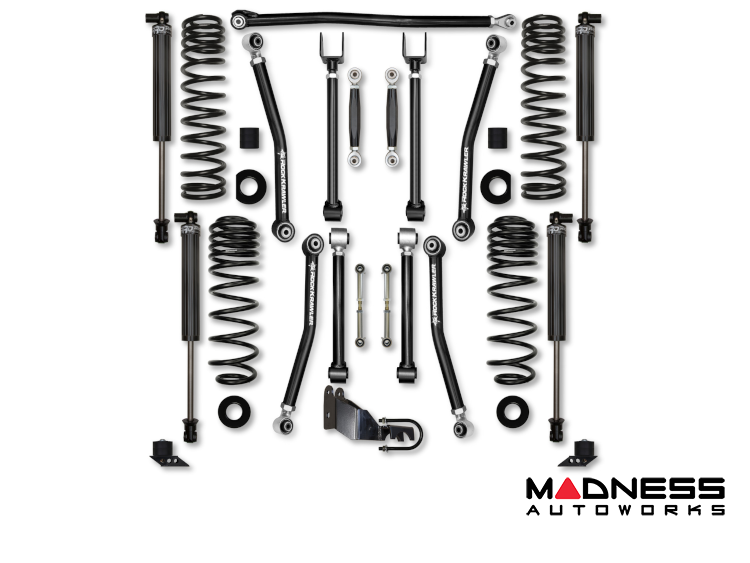 Jeep Wrangler JL Lift Kit - Rock Krawler - Adventure X (No Limits) - Stage 1 - 2018+